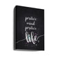 Text Art POSITIVE MIND POSITIVE LIFE