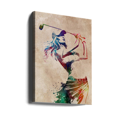 Sport Golf Player Art