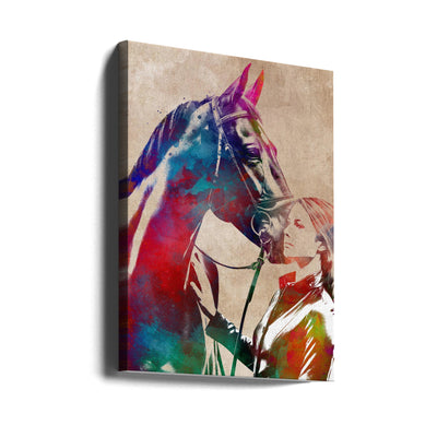 Horse Rider sport art