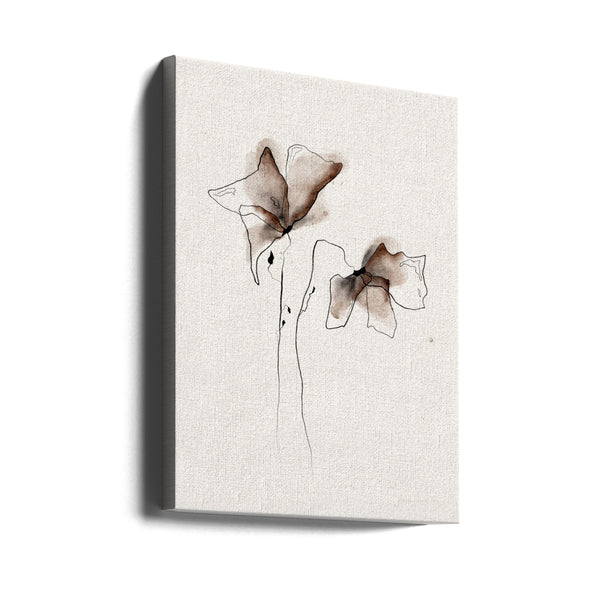 A Colorful Watercolor Floral Painting