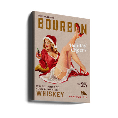 Babes of Bourbon Vol 25 Holiday Cheer Christmas Pinup