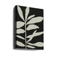 Linocut Branch #3 / White &amp; Black