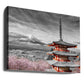 Cherry Blossoms Mount Fuji Pagoda