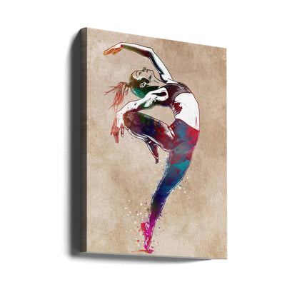 Gymnastics sport art