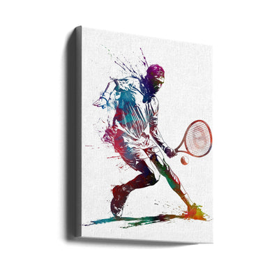 Tennis sport art