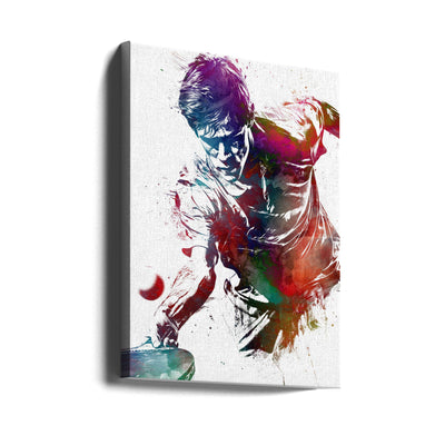 Table tennis sport art