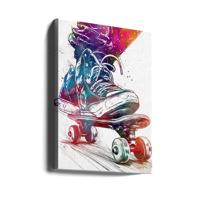 Skateboard sport art