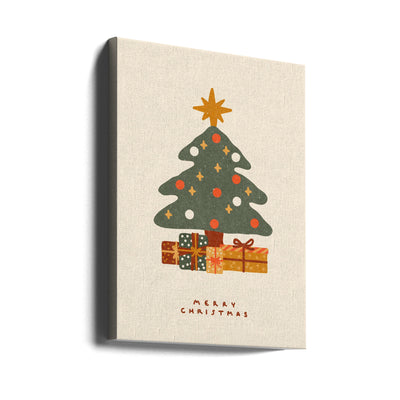 Christmas tree with gifts