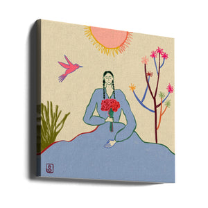 Serene Blossom's Embrace