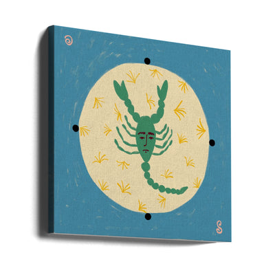 Scorpion With A Human Face