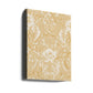 Floral Heritage Morris monochrome stripes yellow pattern