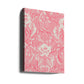 Floral Heritage Morris monochrome stripes raspberry red pattern