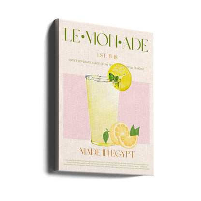 Refreshing Glass of Lemonade