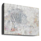 Abstract shell painting natural structure mural