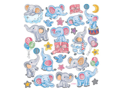 Elefanter- Klistremerker