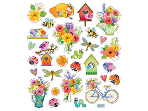 Vår stickers - Klistremerker