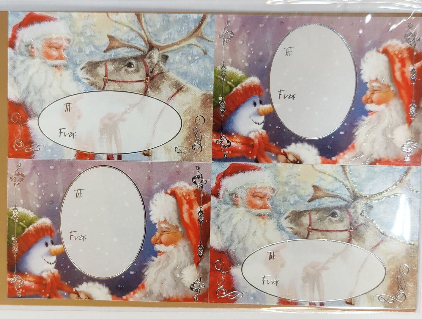 JULEMERKELAPPER 08, SELVKLEBENDE