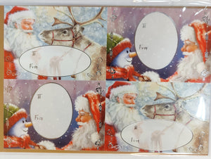 JULEMERKELAPPER 08, SELVKLEBENDE