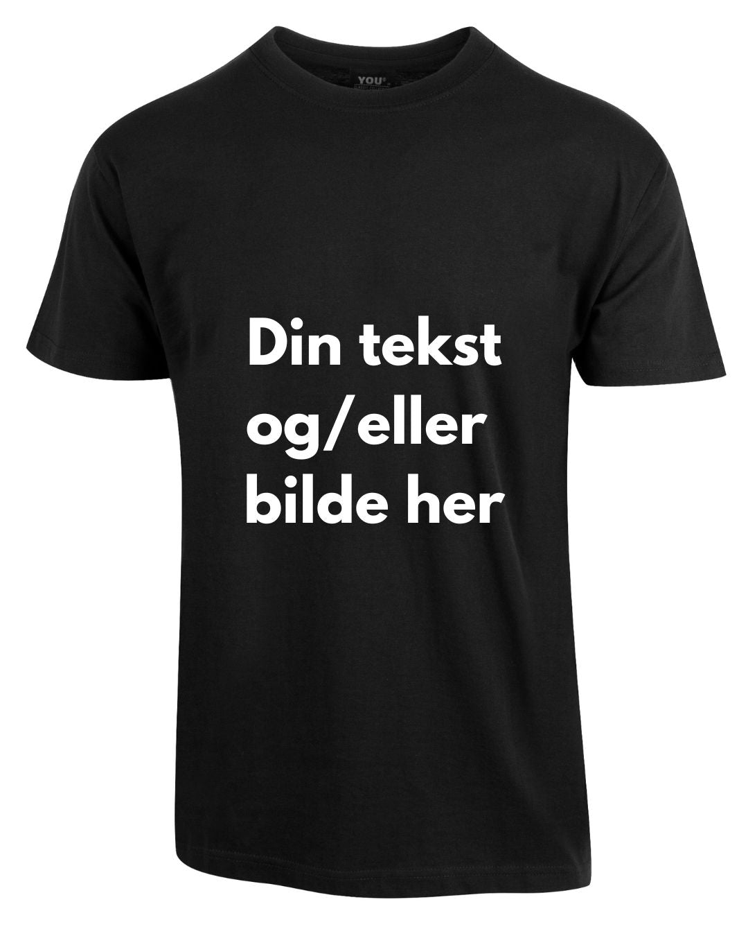 Lag Tskjorte med eget bilde og tekst