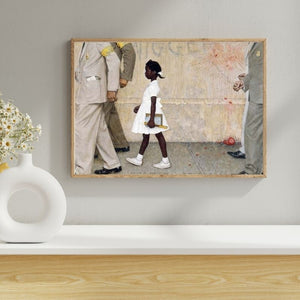 "The Problem We All Live With" av Norman Rockwell
