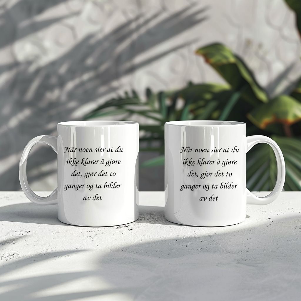 Når noen sier du ikke får det til