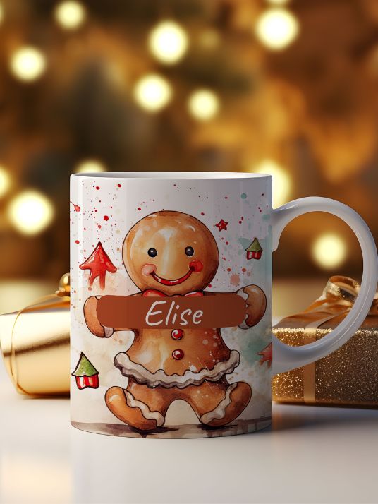 Gingerbread cup - With your own name