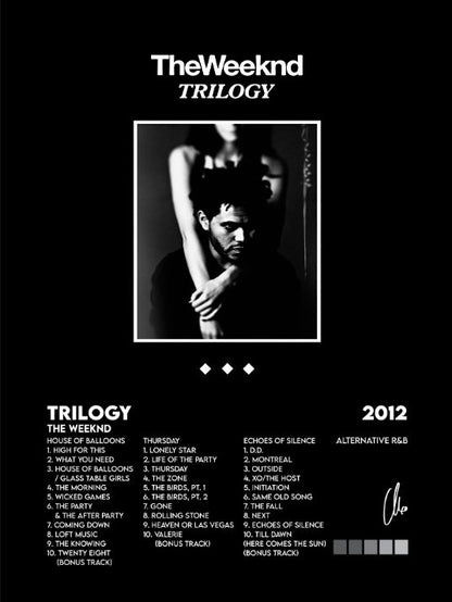 The Weeknd - Trilogy - Poster