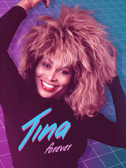 Tina Turner-plakat – ikonisk 80-tallsstil
