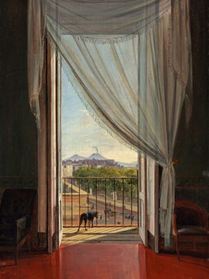 Franz Ludwig Catel - Et udsyn over Napoli
