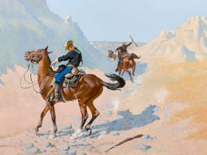 Frederic Remington - The advance guard