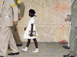 "The Problem We All Live With" av Norman Rockwell