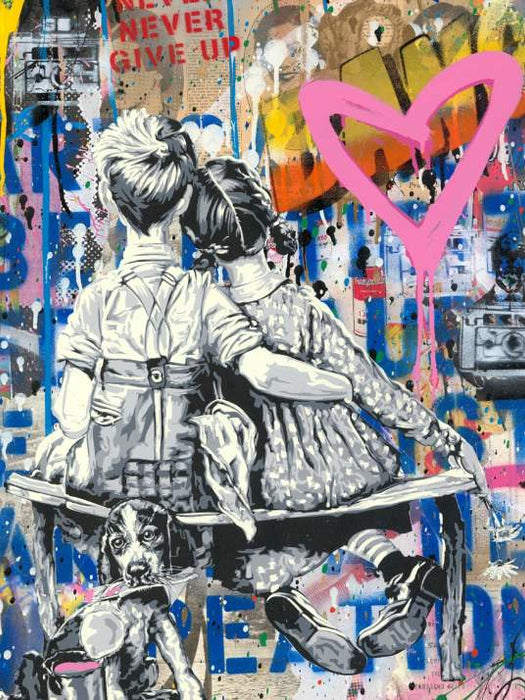 Mr Brainwash - Banksy - Love