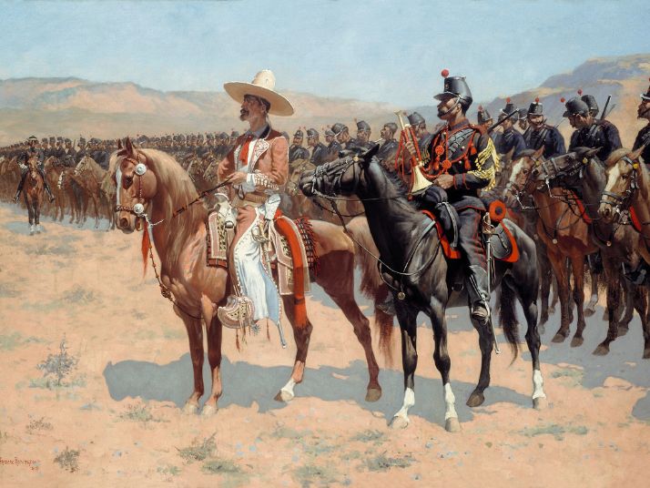 Frederic Remington - The mexican major
