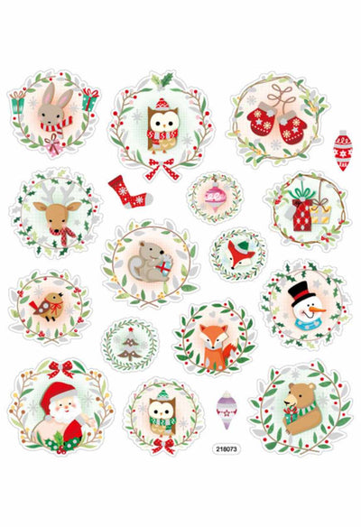 Diverse julemotiv - Klistremerker