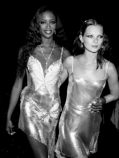 Kate Moss & Naomi Campbell - Black and White