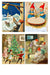 Julekort med nostalgiske motiv av Jenny Nyström 02 - 10pk