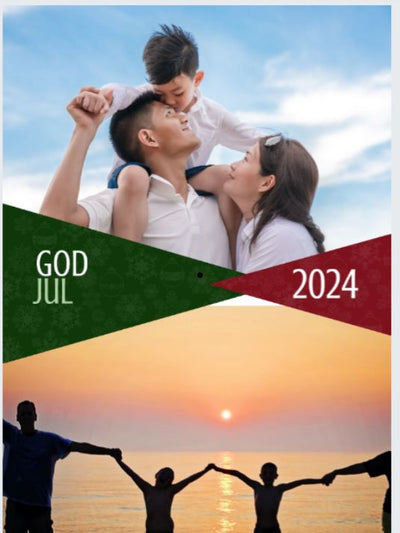 Lag personlig julekort - 10pk