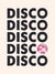 Disco poster