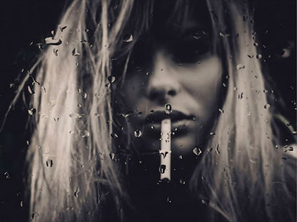 Burn smoke