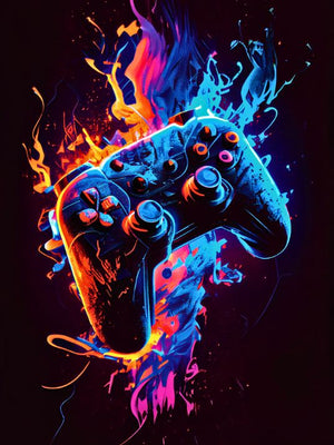 Gamerkontroll - Eksklusiv gamingplakat