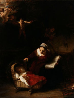 Rembrandt - The holy family