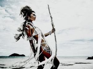 Native American Woman - Brave - poster