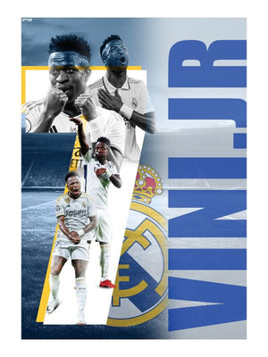 Vinícius Júnior - Plakat by Zeyad