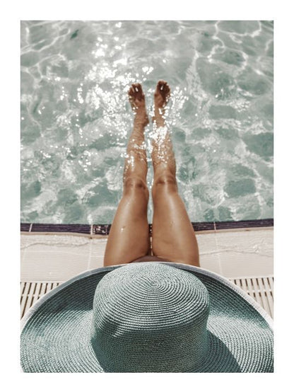 Summer beach hat