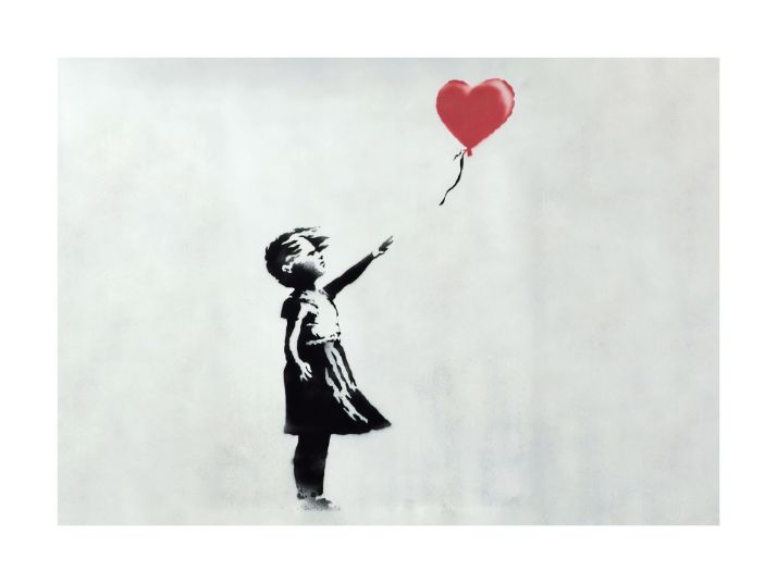 Banksy - Pige med ballon