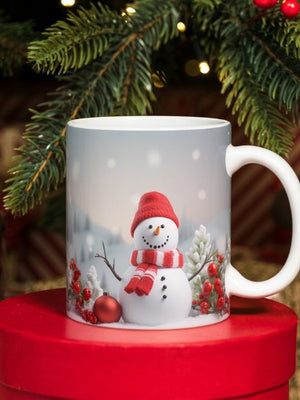 Julekopp - Snømann 3D 2