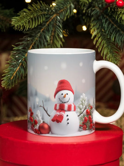 Julekopp - Snømann 3D 2