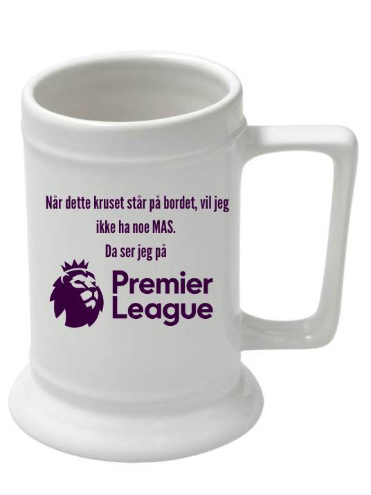 Premier League - Ikke mas ølkrus