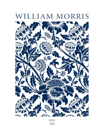 William Morris - Blue and White Vintage