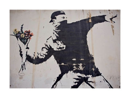 Banksy - Flower Thrower